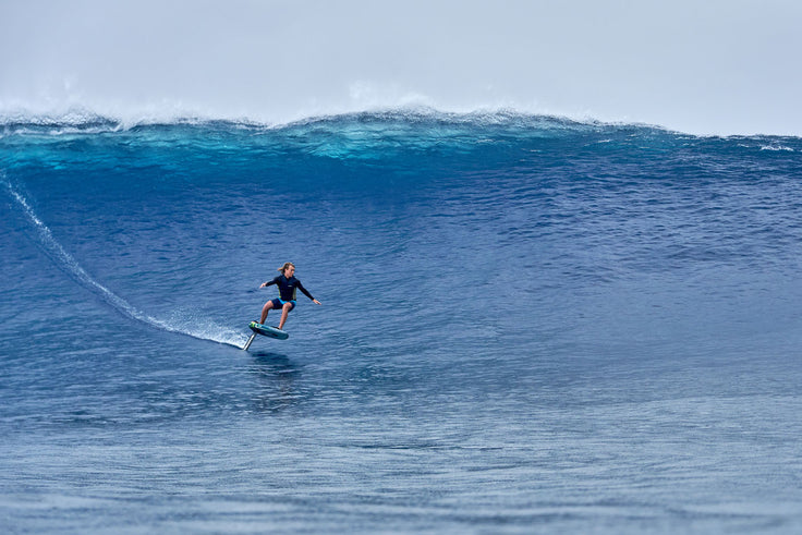 SURF FOIL TOW-IN!