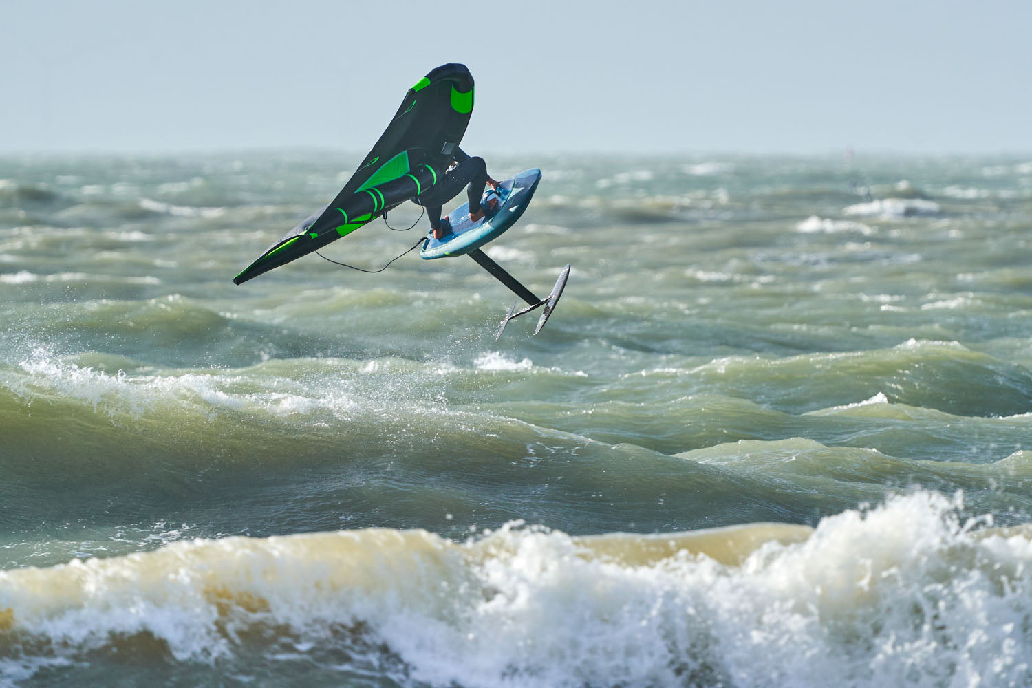 PHOTO: SENDING IT IN WAVE RIDING!