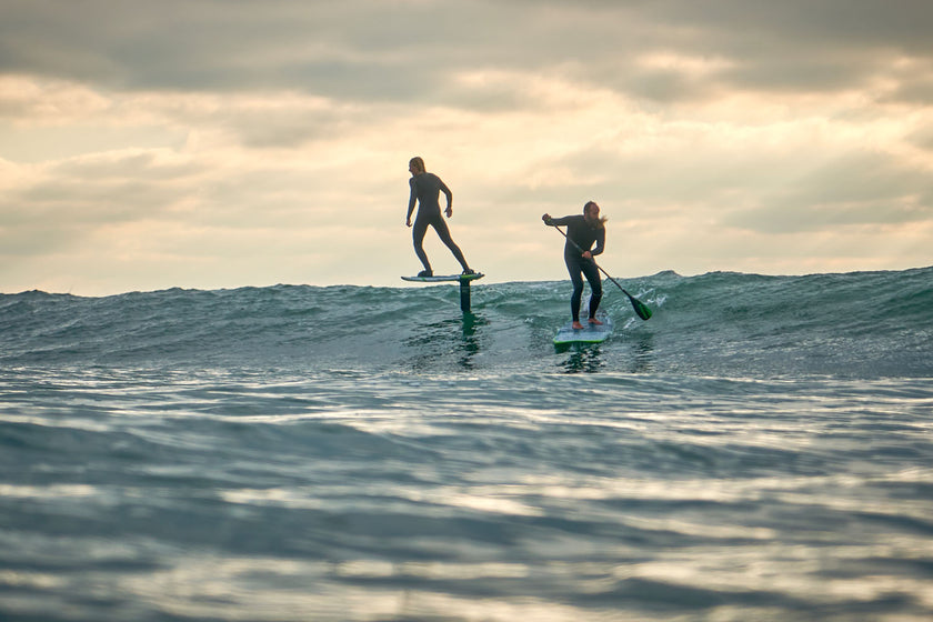 FAMILY WAVES EN SUP ET SURF FOIL !