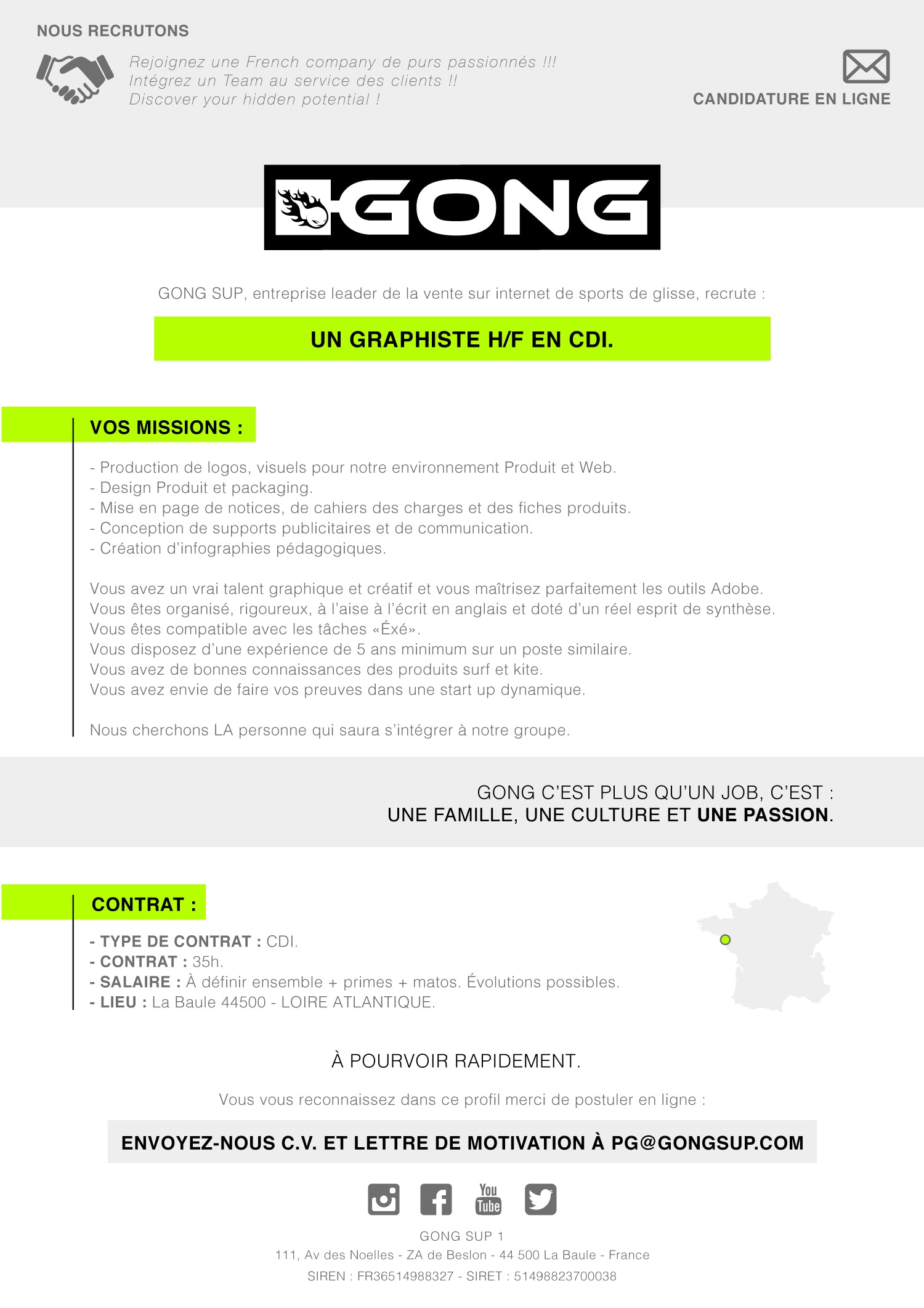 JOB : GRAPHISTE !!!