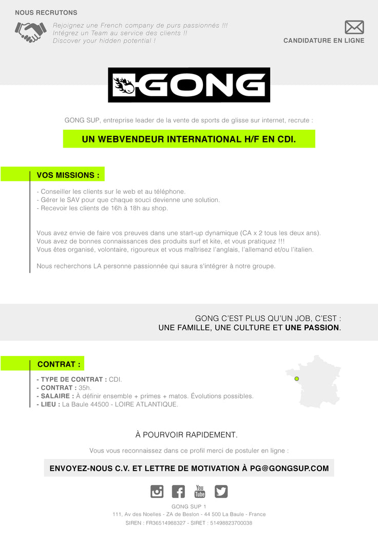 JOB : WEB VENDEUR INTERNATIONAL !!!
