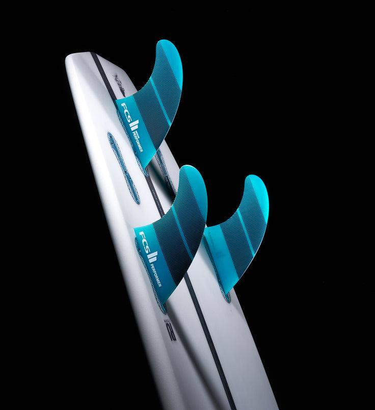 MATOS : FCS II PERFORMER NEO GLASS TEAL GRADIENT !!!