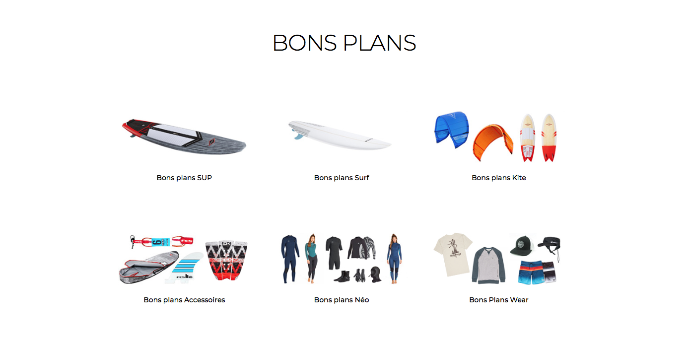 SHOP : RUBRIQUE BONS PLANS !!!