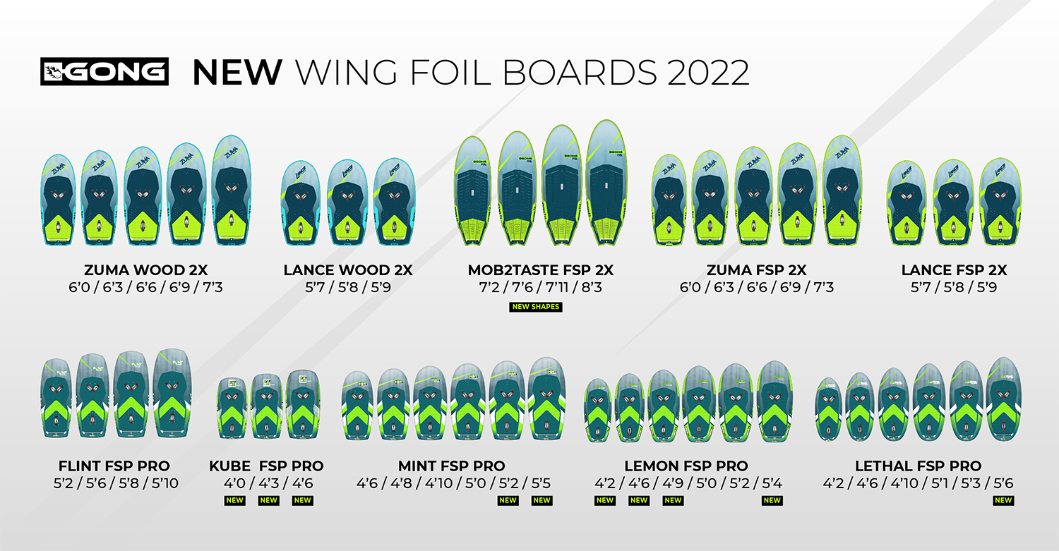 GEAR : WING FOIL BOARDS 2022 ON LINE !