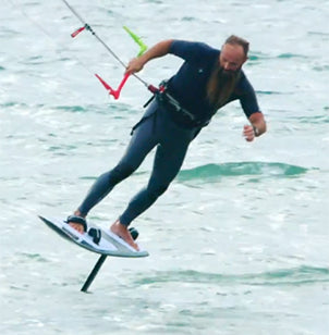 MOVIE : surf SUP kite Allvator foil !!!