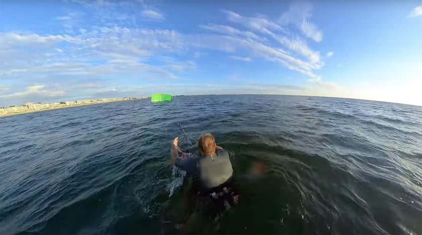 HOW TO: RELAUNCH YOUR KITE BELOW 10 KNOTS !!!