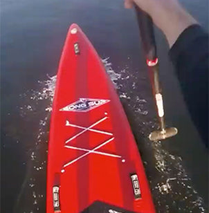 MOVIE : SUP race training !!!