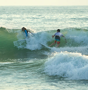 Eviter un crash en surf