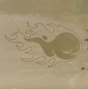 Sand art by Mat