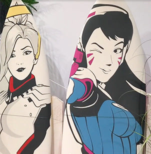 ON AIME : GONG Surfboards at the 2018 Gamescom !!!
