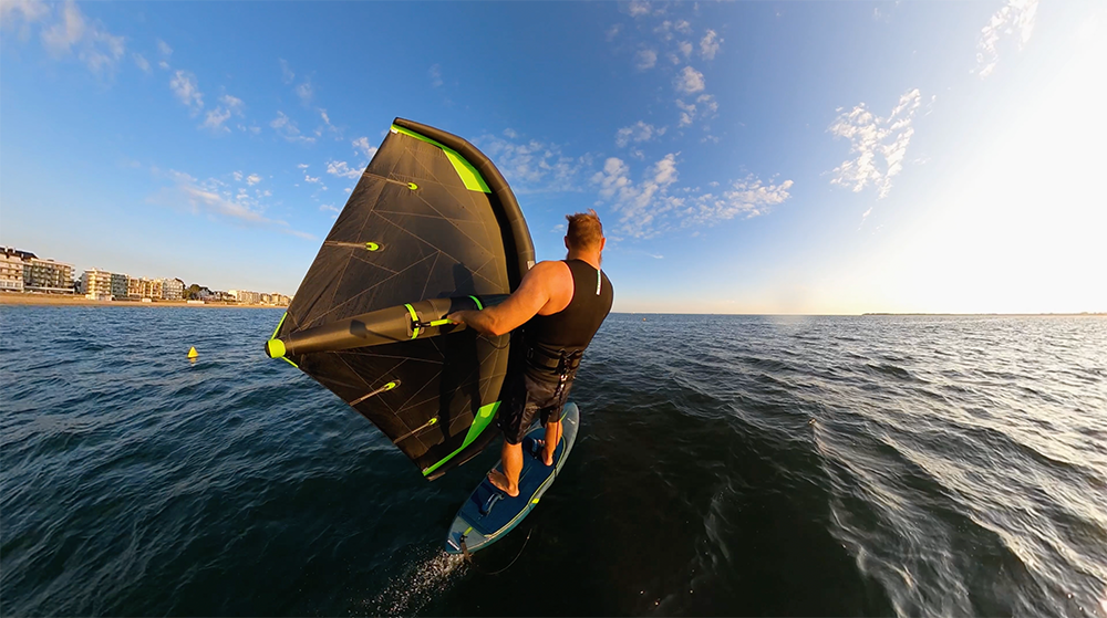 MOVIE: WING FOILING UNDER 8 KNOTS!
