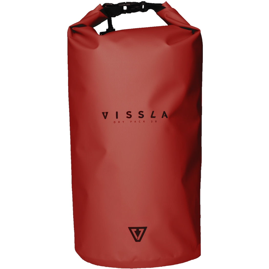 SHOP : Vissla 7 seas dry bag 20L ROUGE !!!
