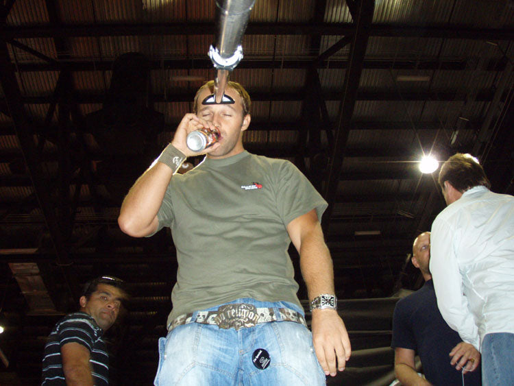 INFO : pissed at the trade show...