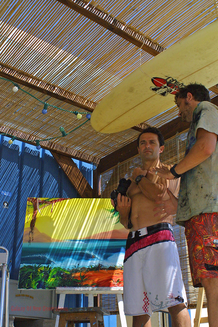 ART: Live painting show with Rémi Bertoche and Juan.