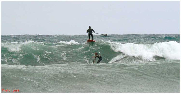 SESSION : high wind SUPing