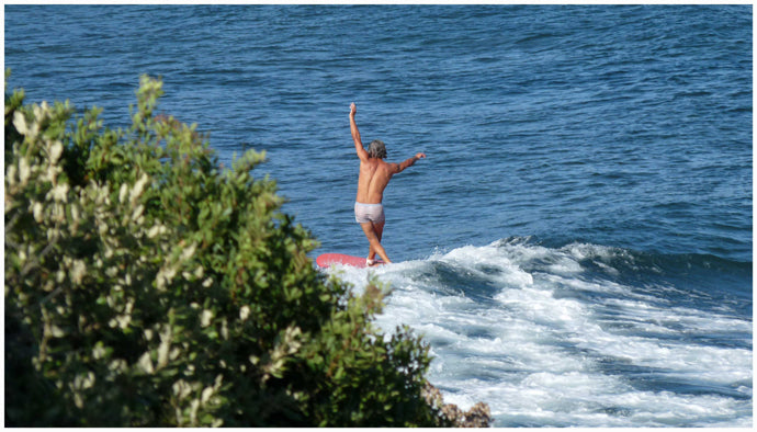 SESSION : Bo without any wetsuit !!!