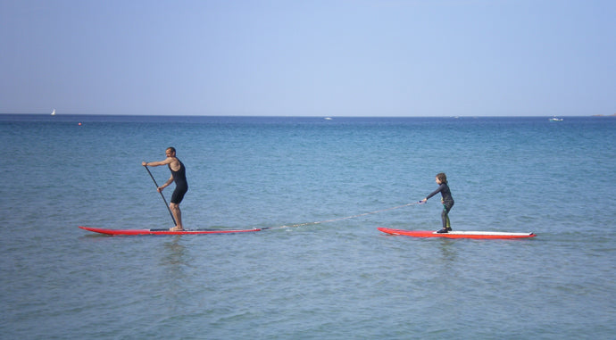 PHOTO : surf tracté version familiale ;-)))