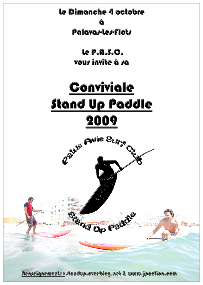 EVENT : Conviviale SUP au PASC le 4 octobre 2009 !!!