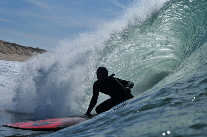 PHOTO : Fred se colle un beau beach break en 911 !!!
