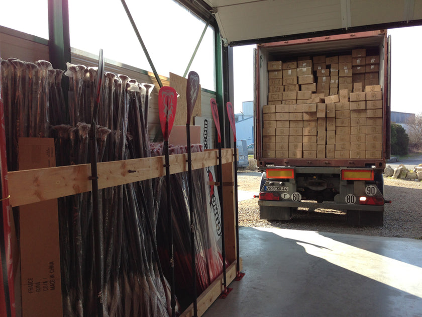 PHOTO : 1000 paddles in stock !!!