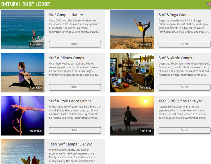 ON AIME : Natural Surf Lodge !