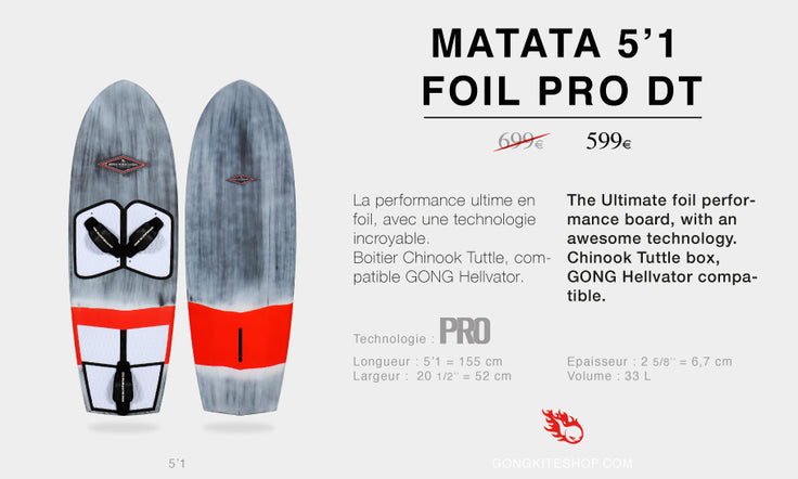 GEAR : 5'1 Matata Fiol PRO DT !!!