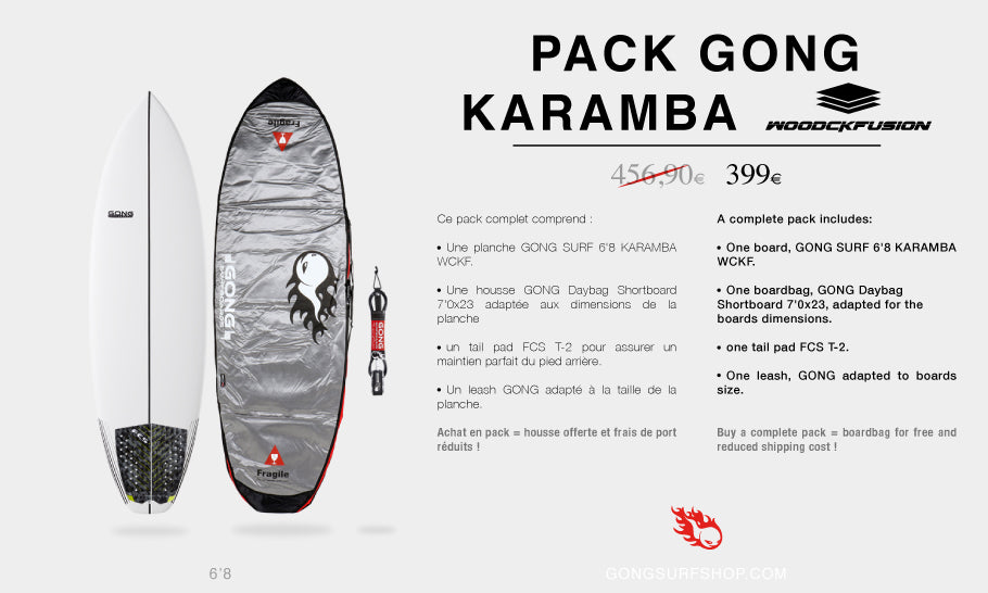 GEAR : pack 6'8 Karamba WCKF !!!