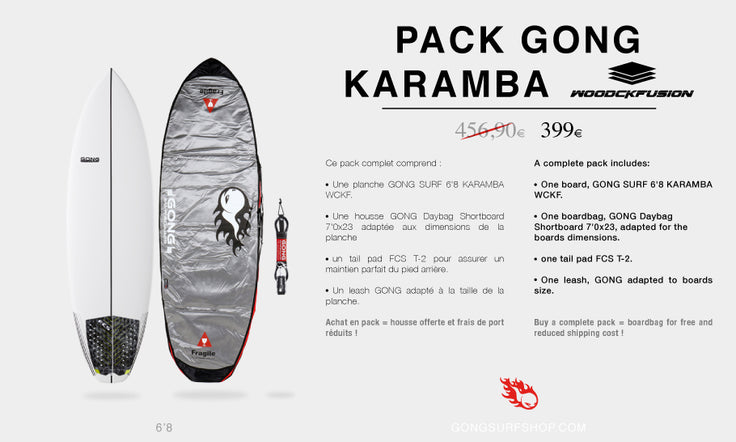 GEAR : pack 6'8 Karamba WCKF !!!