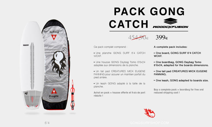 GEAR : pack 6'4 Catch WCKF !!!