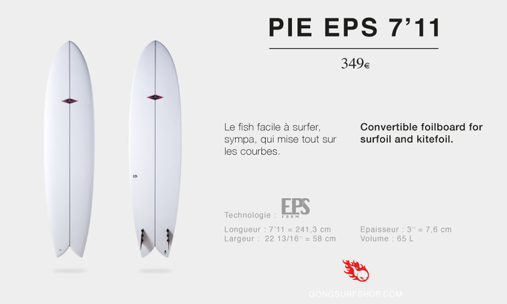 GEAR : 7'11 Pie EPS !!!