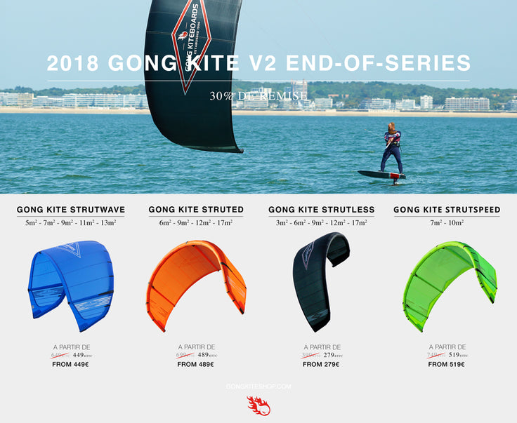 SHOP : 30% on GONG Kite V2 !!!