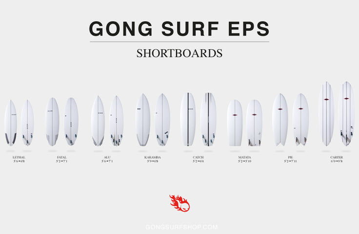 GEAR : PU and EPS surfboards in stock !!!