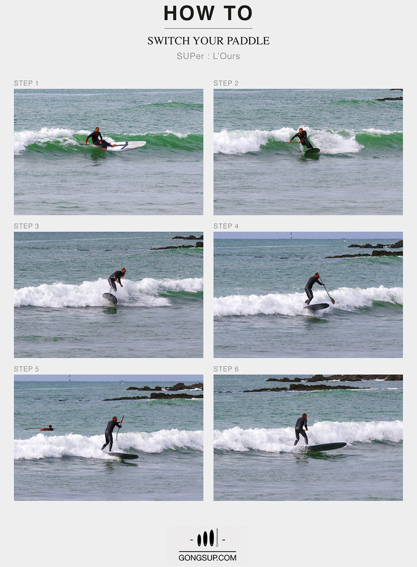 HOW TO : switch your paddle !!!
