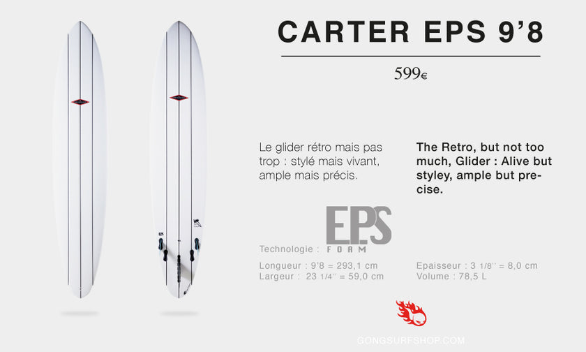 FORUM : feedback on 9'8 Carter EPS !!!