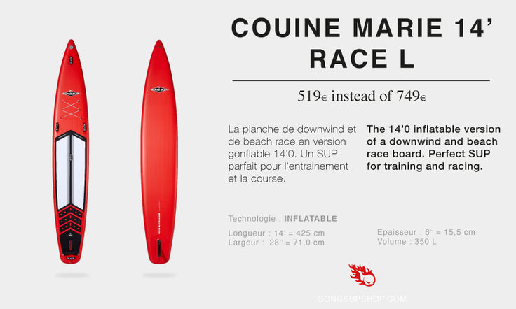 FEEDBACK : 14'0 Couine Marie Race L !!!