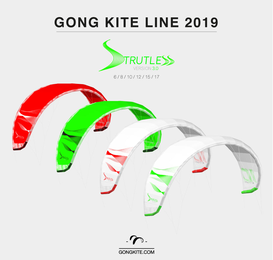 GEAR : focus on GONG Kite Strutless V3 !!!