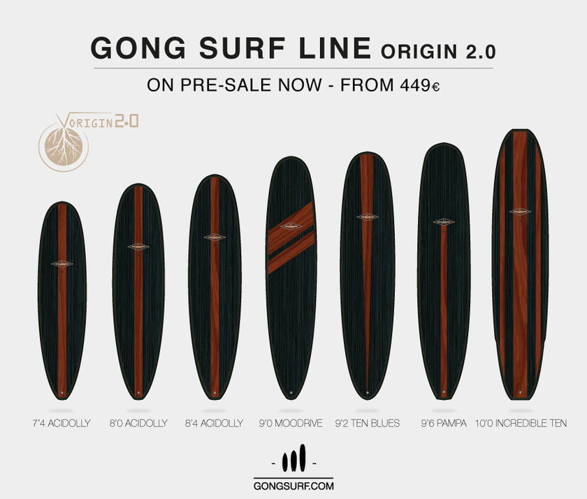 GEAR : new longboards Origin 2.0 on pre-sale !!!