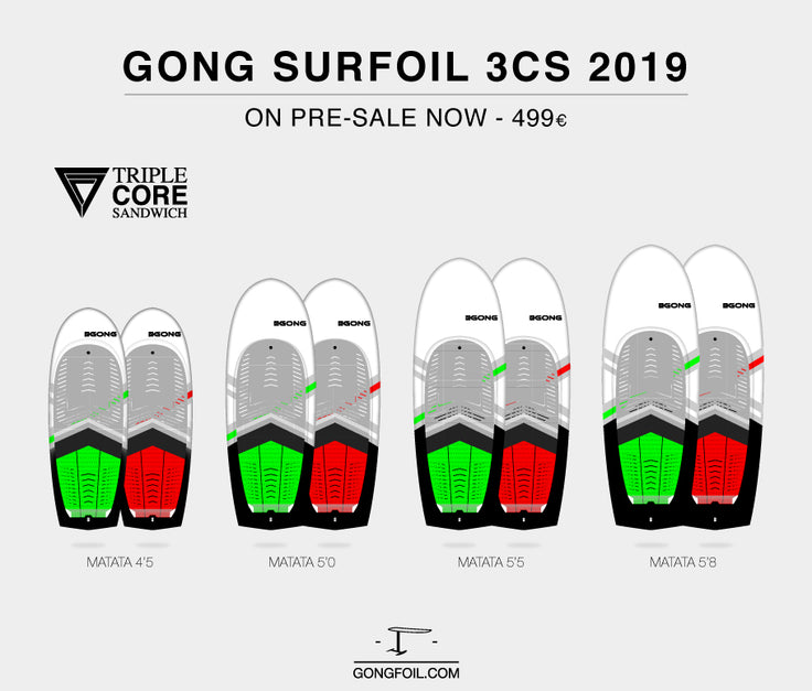 GEAR : new 2019 foilboard Matata 3CS !!!