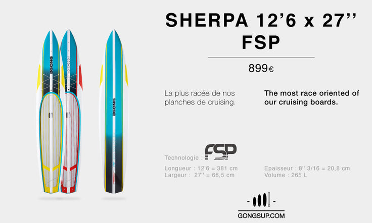 GEAR : focus on new 12'6x27'' Sherpa FSP !!!