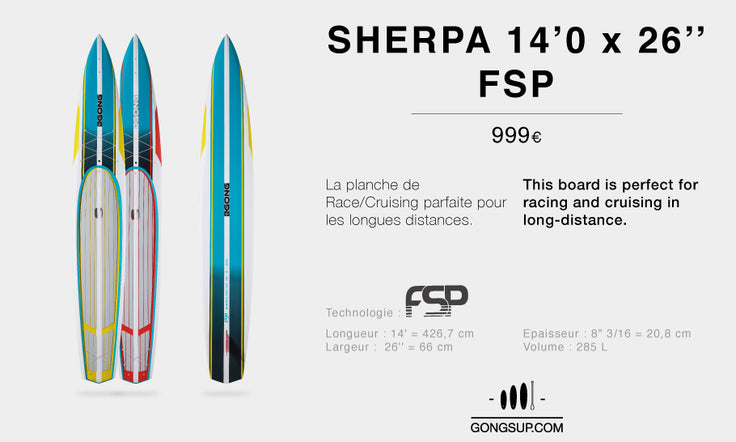 GEAR : focus on 14'0 Sherpa FSP !!!