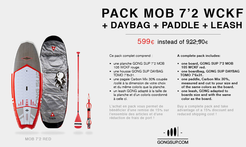 GEAR : pack GONG SUP 7'2 Mob WCKF !!!