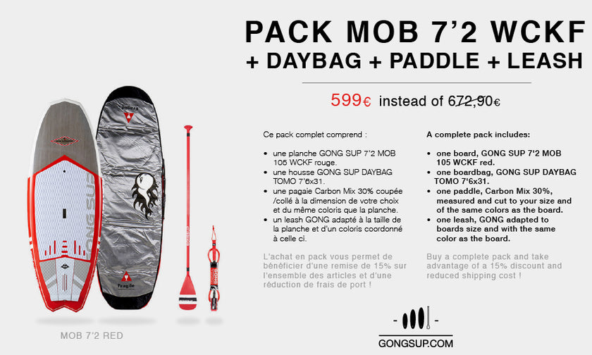 GEAR : pack GONG SUP 7'2 Mob WCKF !!!