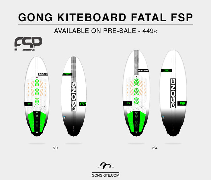 GEAR : focus on the new FSP kiteboard Fatal !!!