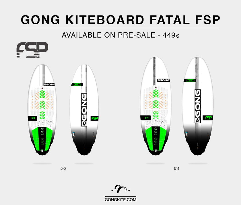 GEAR : focus on the new FSP kiteboard Fatal !!!