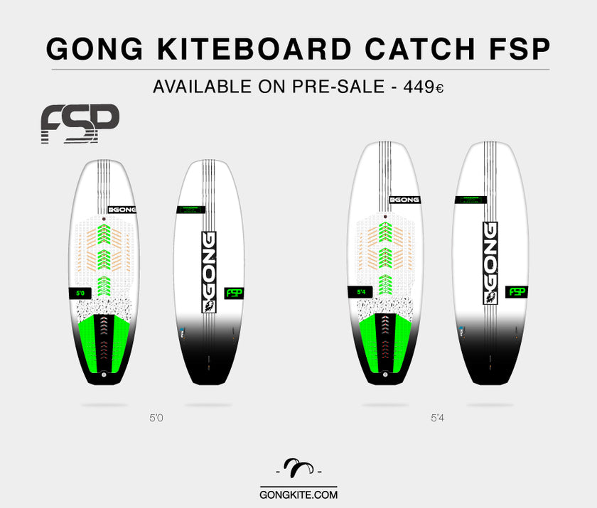 GEAR : focus on new FSP kiteboard Catch !!!
