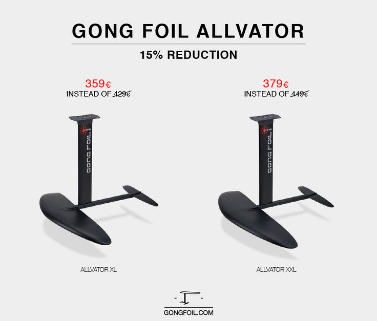 SHOP : 15% reduction on GONG Foil Allvator !!!