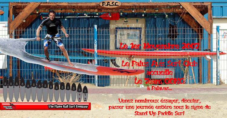 MEETING : GONG SUP in Palavas the 1st November.