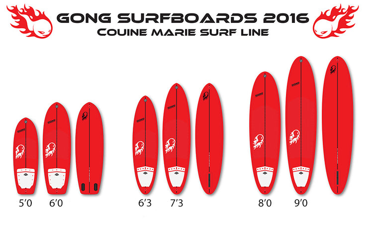 SHOP : new 2016 GONG isurf Couine Marie !!!