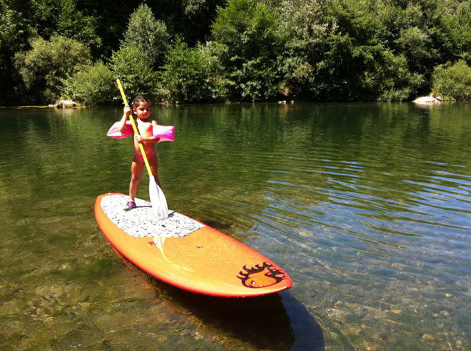PHOTO : Charlotte enjoys SUP !!!