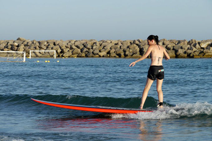 PHOTO : premiers surfs !!!